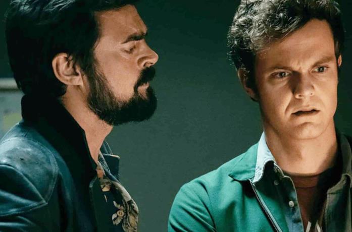 Karl Urban e Jack Quaid in The Boys