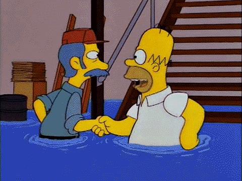 Homer e la stretta segreta dei Tagliapietre
