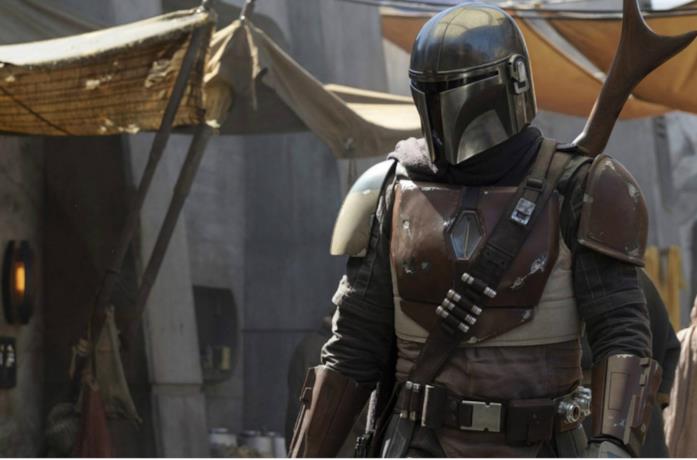 Un'immagine del mandaloriano in The Mandalorian
