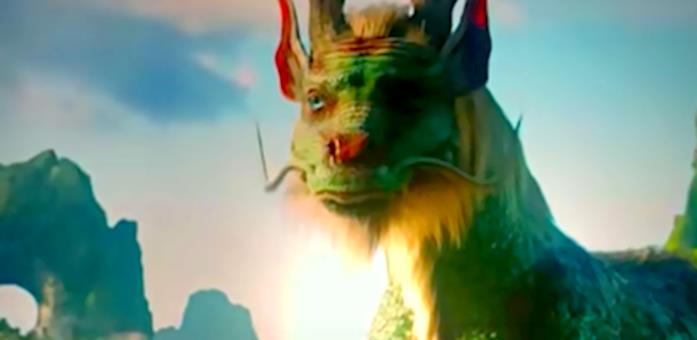 Un ibrido tra qilin e longma Shang-Chi e la leggenda dei Dieci Anelli La chimera di Shang-Chi e la leggenda dei Dieci Anelli