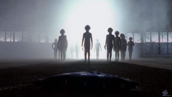 Gli alieni X-Files Un gruppo di alieni di X-Files