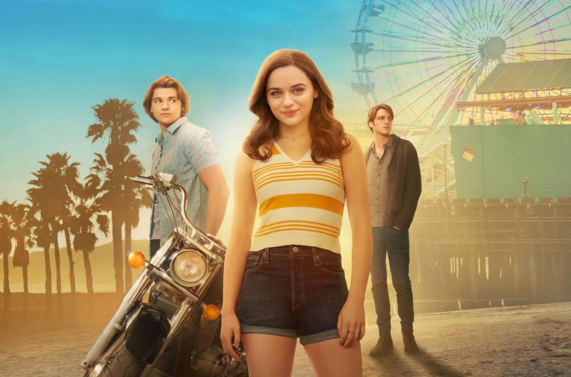 Joey King, Joel Courtney e Jacob Elordi nel poster di The Kissing Booth 2
