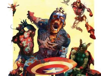 I Marvel Zombies potrebbero debuttare finalmente in Doctor Strange 2 Dettaglio della cover di Marvel Zombies #2