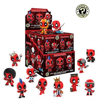 Funko - Figurine Marvel Deadpool Mystery Minis - 1 Boîte Au Hasard / One Random Box - 0889698309752