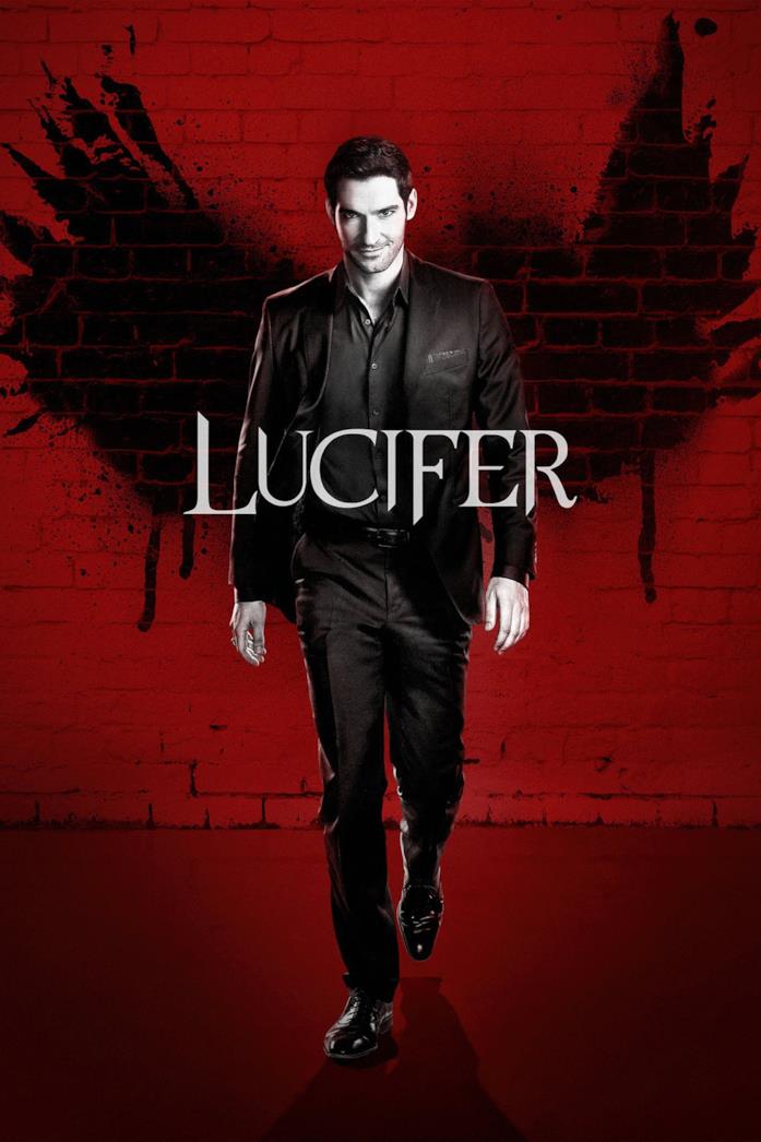 Il poster di Lucifer Tom Ellis nel poster di Lucifer