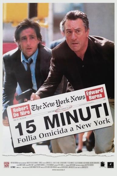 Poster 15 minuti - Follia omicida a New York