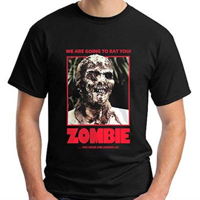 Kenneth Morgan Lucio Fulci'S Zombie Horror Movie Show Black T-Shirt Size S-5XL