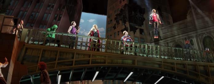 Hawkeye: il musical Rogers ha più scene Iron Man a teatro