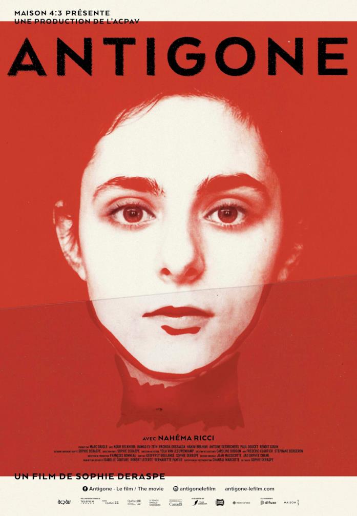 Antigone di Sophie Deraspe, ispirato a una storia vera: trama e cast del film Il poster originale del film Antigone di Sophie Deraspe