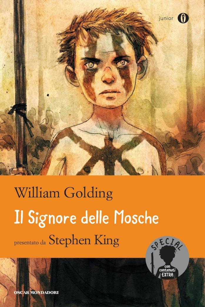 Il Signore delle Mosche di William Golding Copertina del libro Il Signore delle Mosche