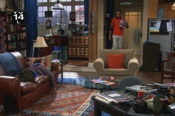 Gli appartamenti di Leonard, Penny e Sheldon in The Big Bang Theory La casa di Leonard e Sheldon in The Big Bang Theory