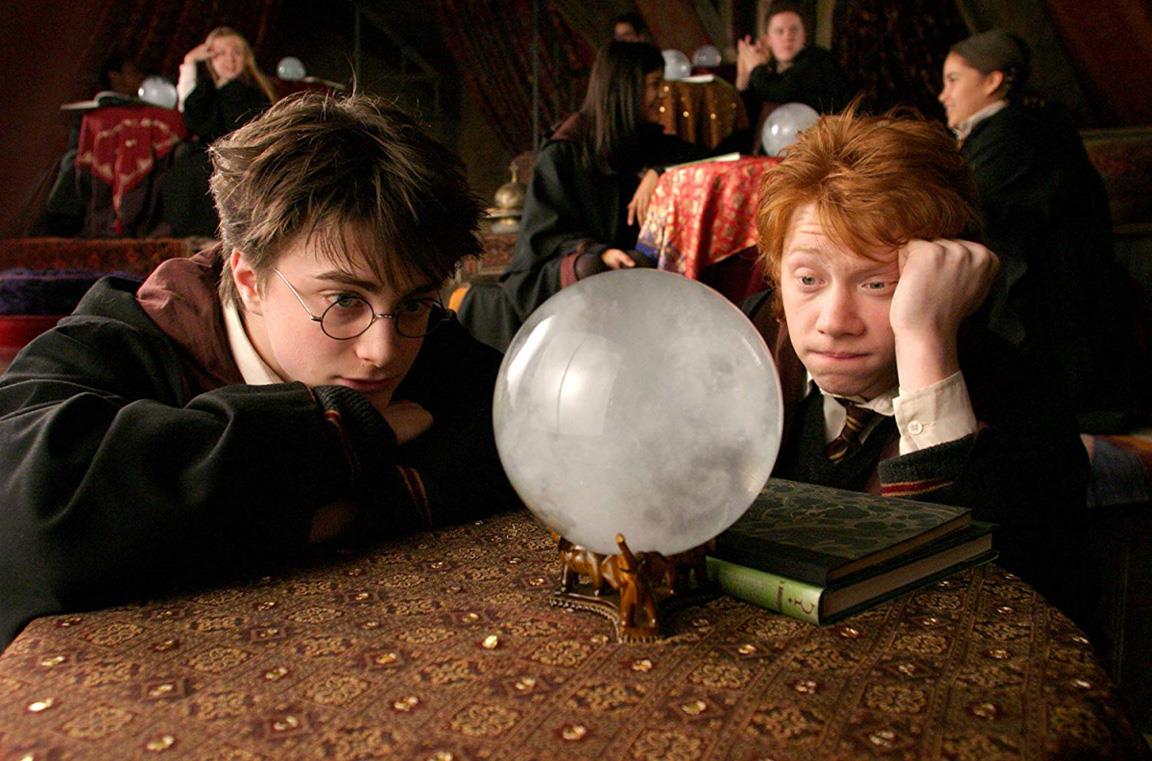 Una scena di Harry Potter