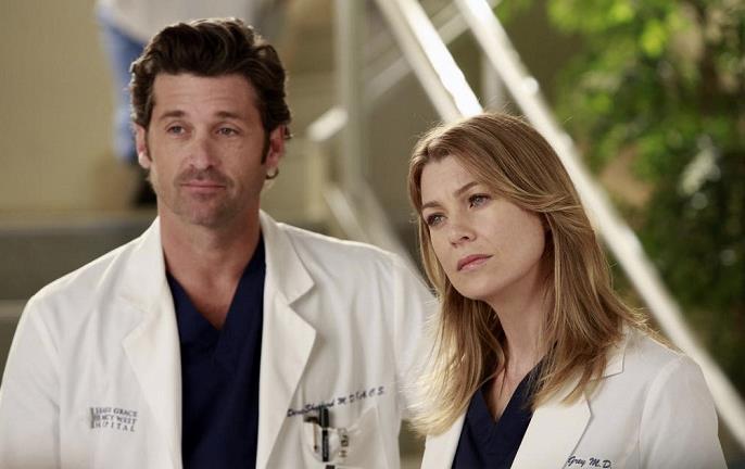 Meredith e Derek Meredith e Derek in camice