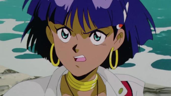 Nadia in Nadia - Il mistero della pietra azzurra Nadia contrariata