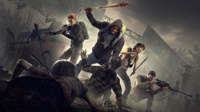 I quattro sopravvissuti di Overkill's The Walking Dead