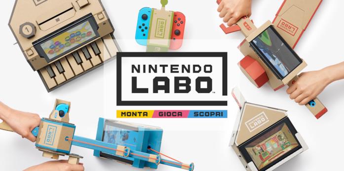 Nintendo Labo è disponibile nei negozi Monta, gioca, scopri è la filosofia di Nintendo Labo