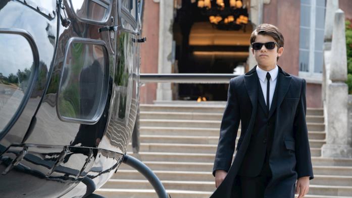 Artemis Fowl Artemis Fowl si avvicina all'elicottero di famiglia
