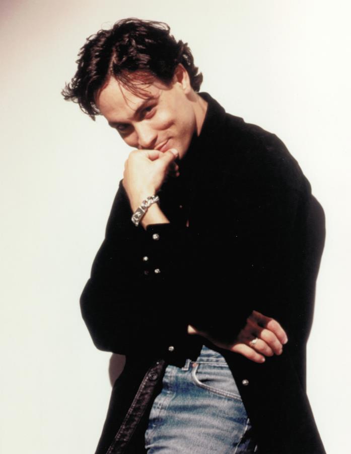 Brandon Lee Brandon Lee in posa durante una servizio fotografico