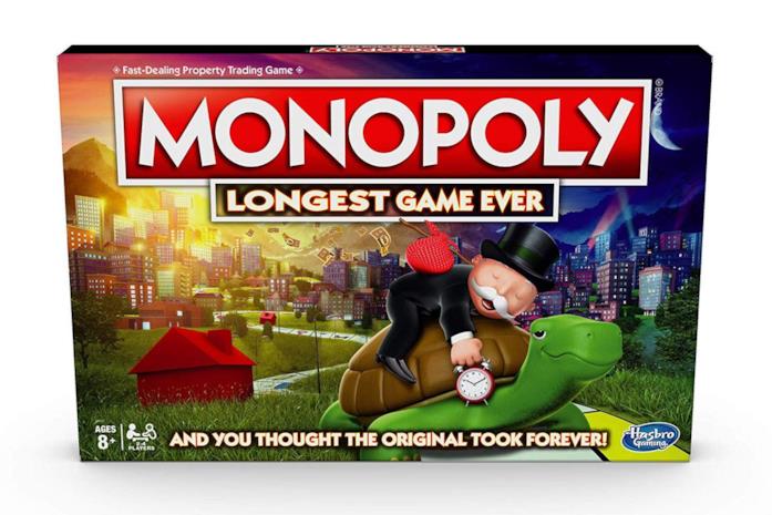 Monopoly Longest Game Ever confezione Monopoly nuova edizione scatola