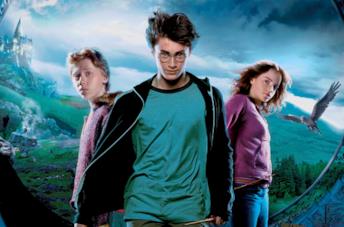 Harry, Ron e Hermione in Harry Potter e il prigioniero di Azkaban