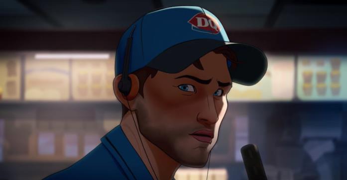 Peter Quill incontra per la prima volta Ego in What If... ? Peter Quill nel secondo episodio di What If... ?