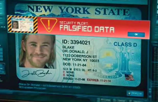 Le 15 curiosità sul primo Thor Un primo piano della falsa tessera identificativa di Thor/Donald Blake