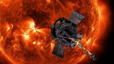 Una rappresentazione della Parker Solar Probe della NASA