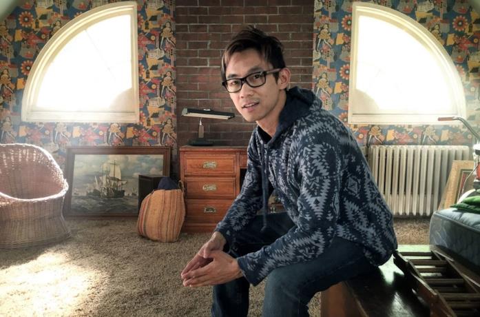 James Wan sul set di The Conjuring - Il caso Enfield