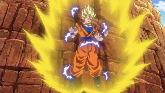 Goku Super Saiyan 2 Goku trasformazione SSJ2