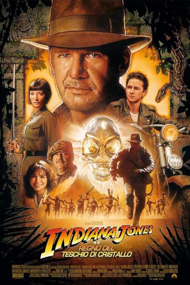 Poster Indiana Jones e il regno del teschio di cristallo