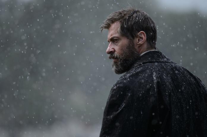 Hugh Jackman in una scena del film Logan - The Wolverine