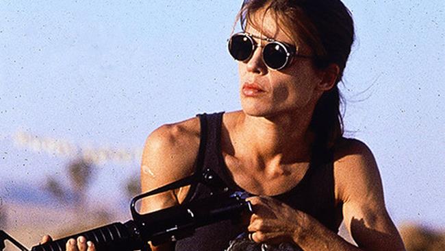 10 eroine dei film d'azione Un'immagine di Sarah Connor