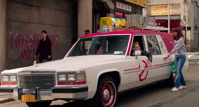 La Ecto-1 e la sua storia La Ecto-1 delle ragazze del reboot del 2016