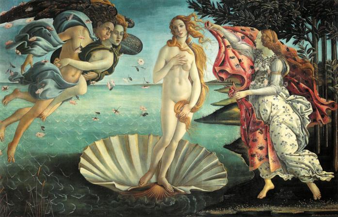 La nascita di Venere Il quadro de la Venere del Botticelli