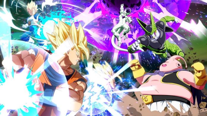 Goku, Cell, Vegeta e gli altri personaggi di Dragon Ball