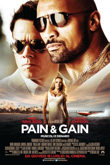 Poster Pain & Gain - Muscoli e denaro