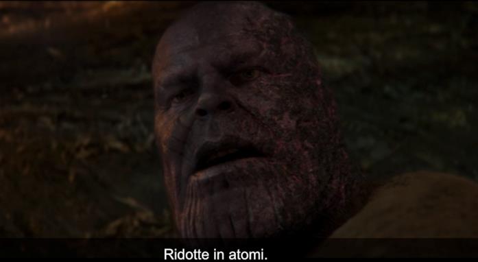 Thanos ha distrutto le Gemme? Thanos ferito, dice che le Gemme sono ridotte in atomi