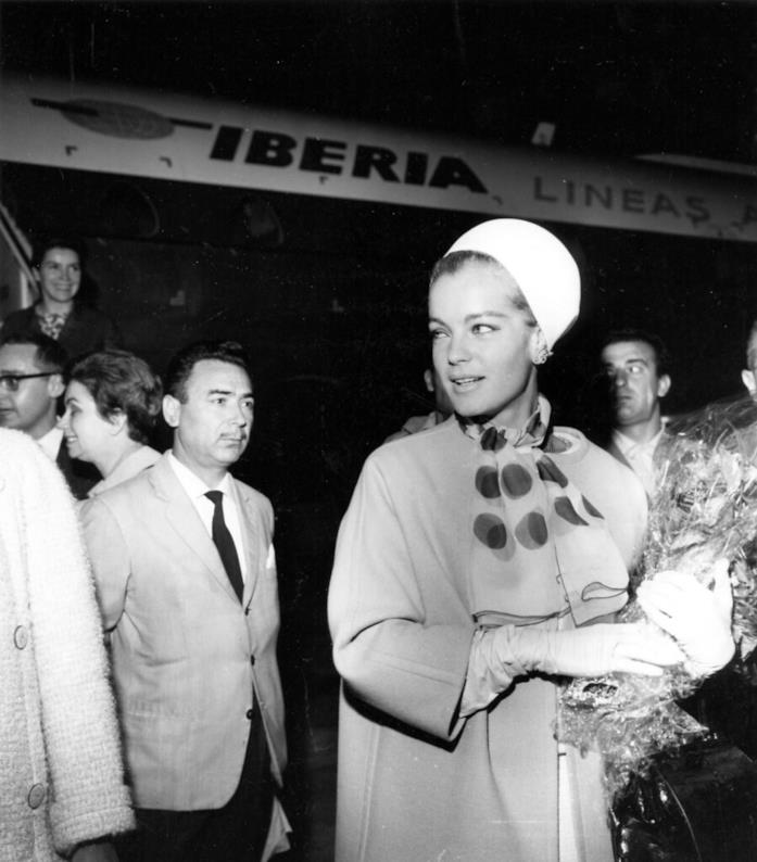 Romy Schneider Romy Schneider a un evento pubblico
