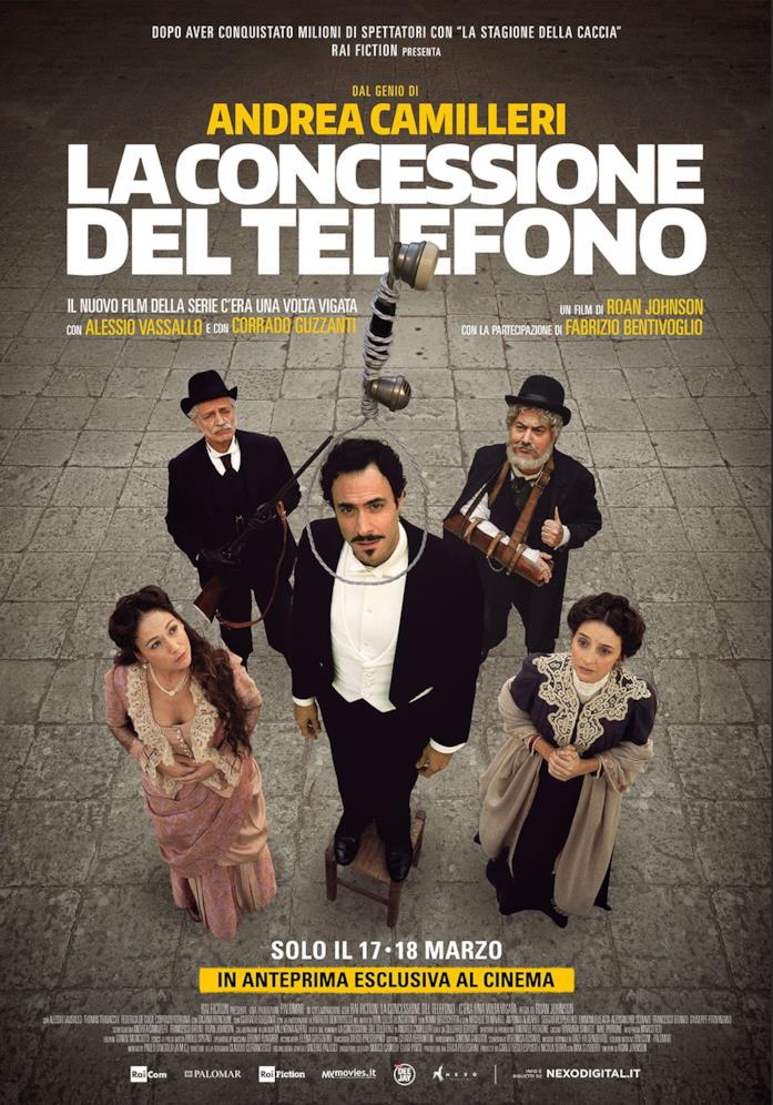 Poster de La Concessione del Telefono Il cast de La Concessione del Telefono visto dall'alto