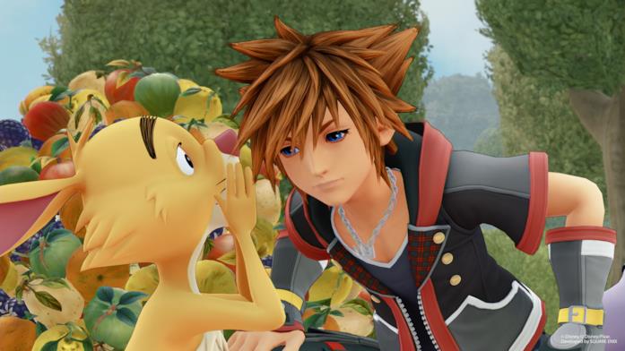 Sora nel mondo di Winnie the Pooh in Kingdom Hearts 3