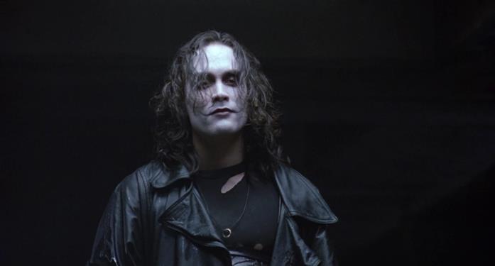 Brandon Lee nei panni de Il Corvo L'attore Brandon Lee