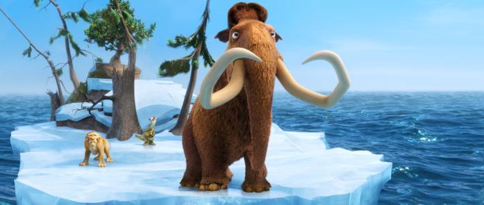 Manfred Manfred, Diego e Sid ne L'era glaciale 4