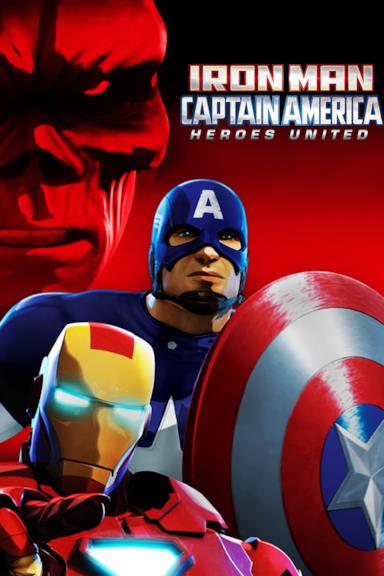 Poster Iron Man & Captain America: Heroes United