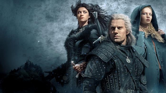 Il poster promozionale di The Witcher