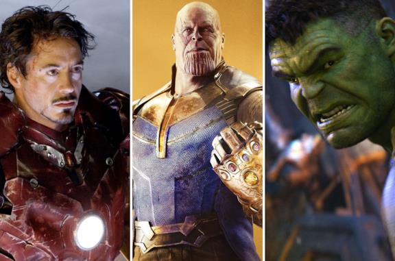 Iron Man, Thanos e Hulk