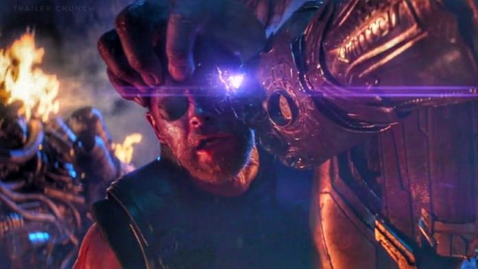 La ricerca delle Gemme da parte di Thanos Thor con la benda