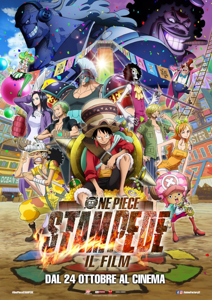 One Piece: Stampede poster italiano One Piece Stampede il film in italiano