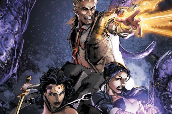 Un'immagine tratta dai fumetti della Justice League Dark