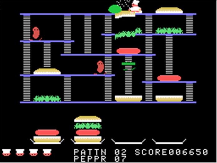 Burger Time Il gioco Burger Time