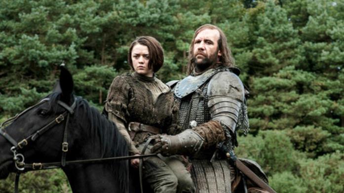 Game of Thrones: Arya e il Mastino Game of Thrones, Arya con il Mastino